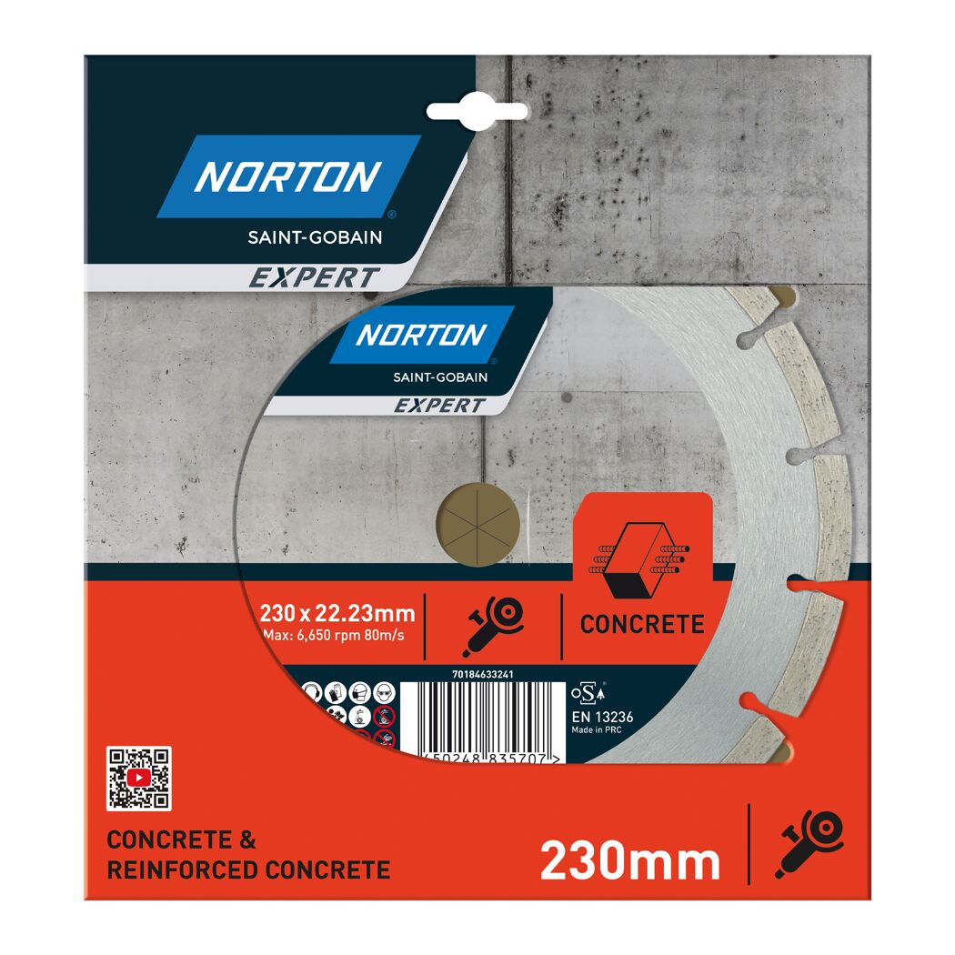 Norton Expert Diamant-Trennscheibe für Beton