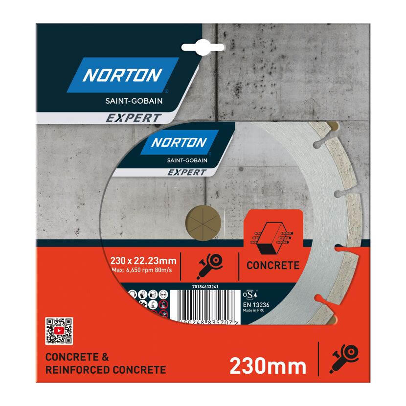 Norton Expert Diamant-Trennscheibe für Beton