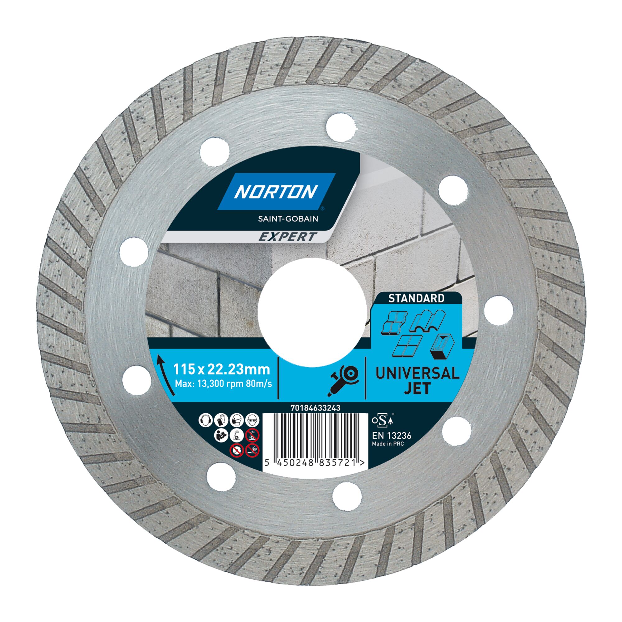 Norton Expert Universal Jet Diamant-Trennscheibe