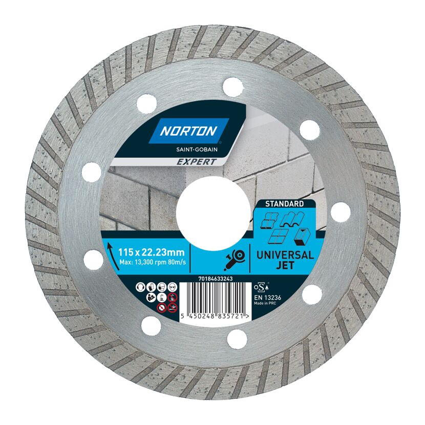 Norton Expert Universal Jet Diamant-Trennscheibe
