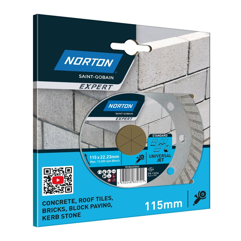 Norton Expert Universal Jet Diamant-Trennscheibe