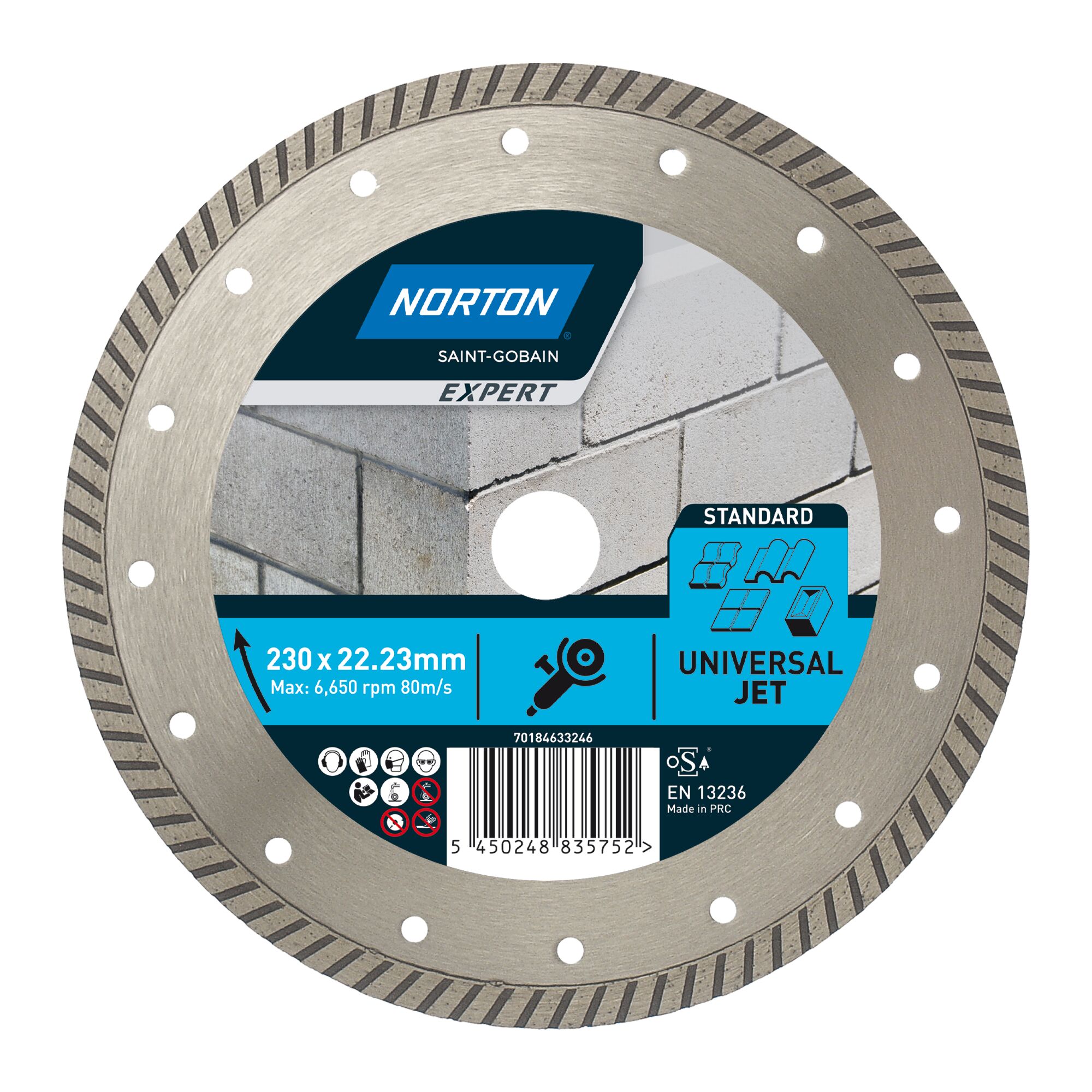 Norton Expert Universal Jet Diamant-Trennscheibe