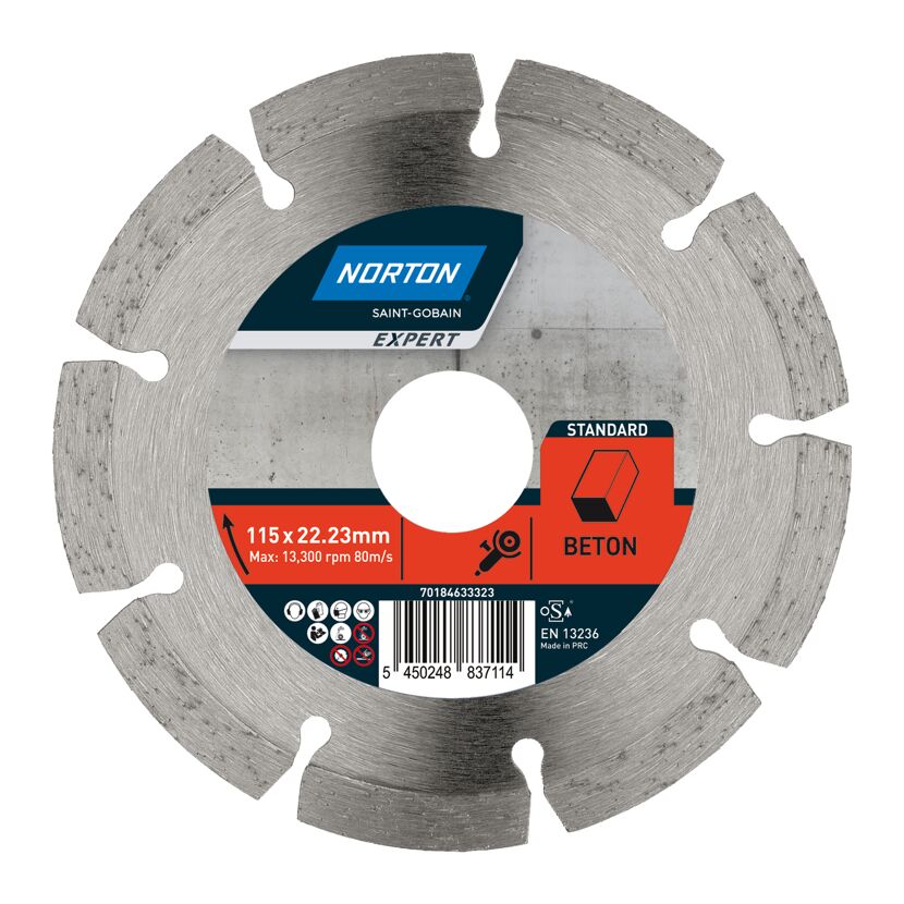 Norton Expert Diamant-Trennscheibe für Beton