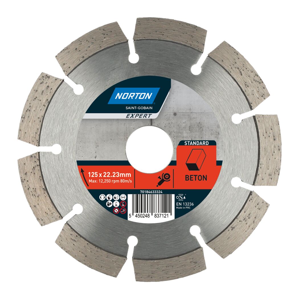 Norton Expert Diamant-Trennscheibe für Beton