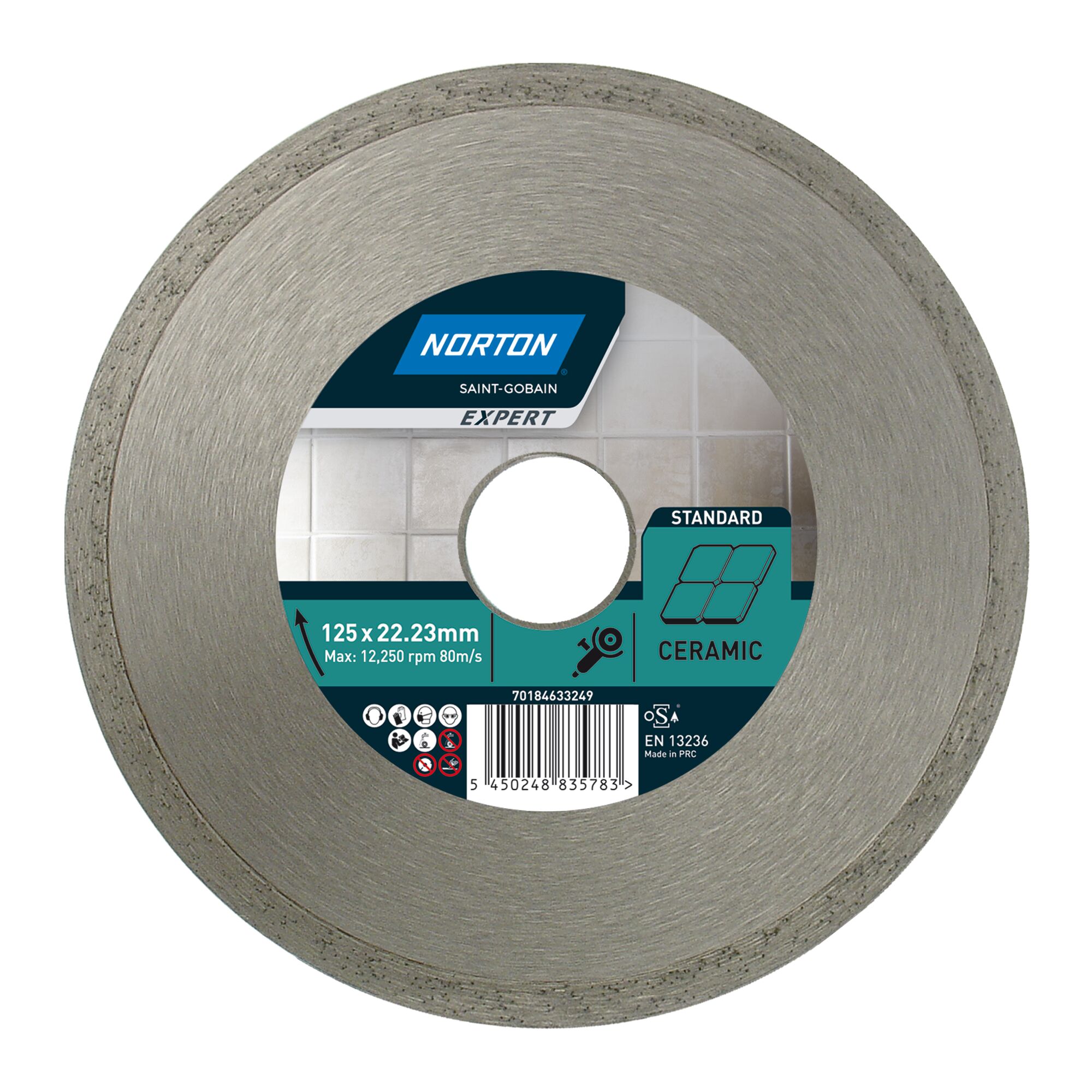 Norton Expert Diamant-Trennscheibe für Keramik