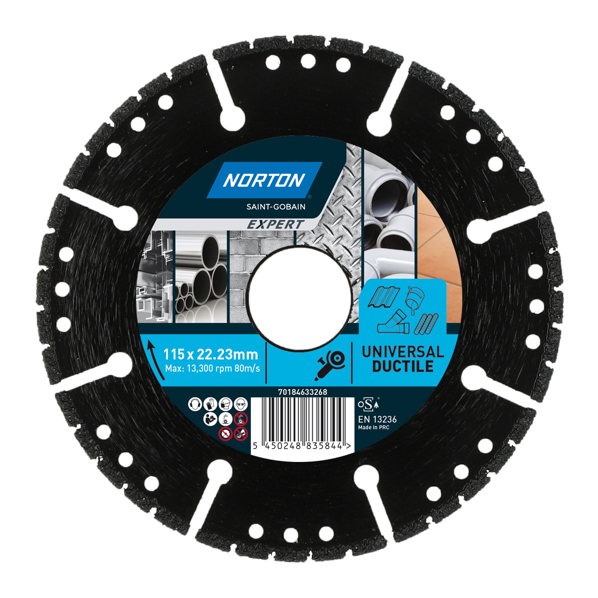 Norton Expert Universal Ductile Diamantscheibe