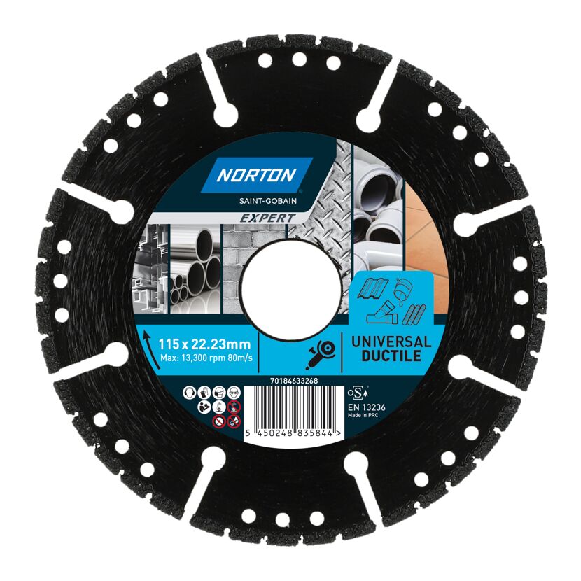 Norton Expert Universal Ductile Diamantscheibe