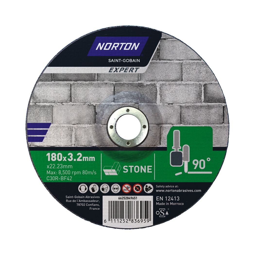 Norton Expert Trennscheibe für Stein