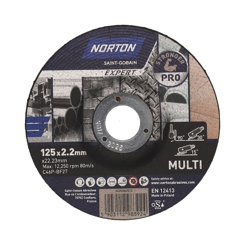 Norton Trennscheibe Multi 125 x 2,2 mm