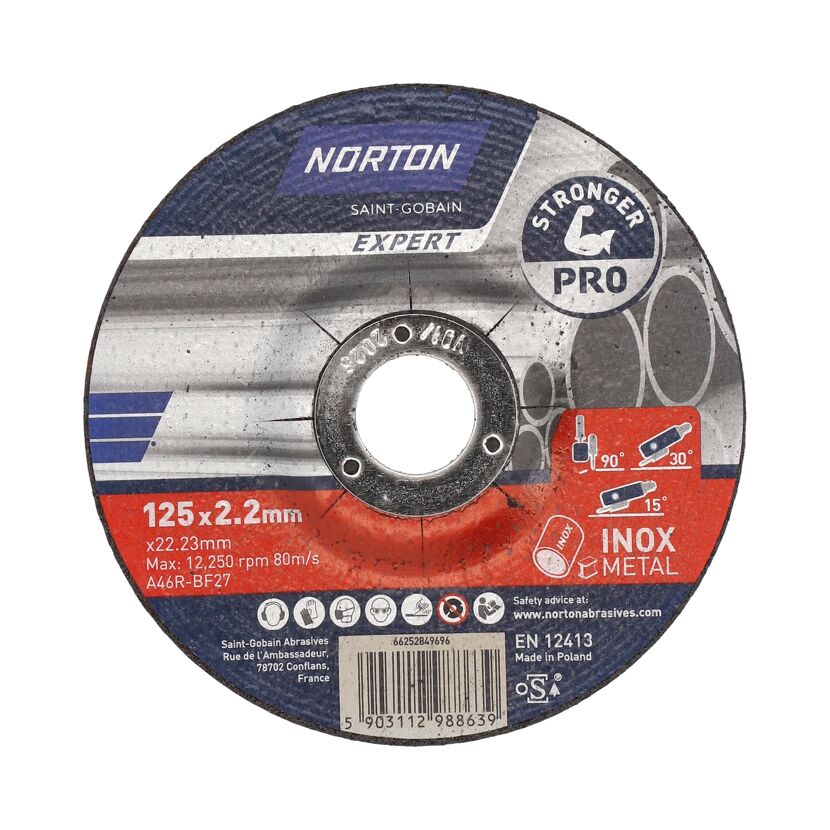 Norton Expert Pro Trennscheibe für Inox Metall