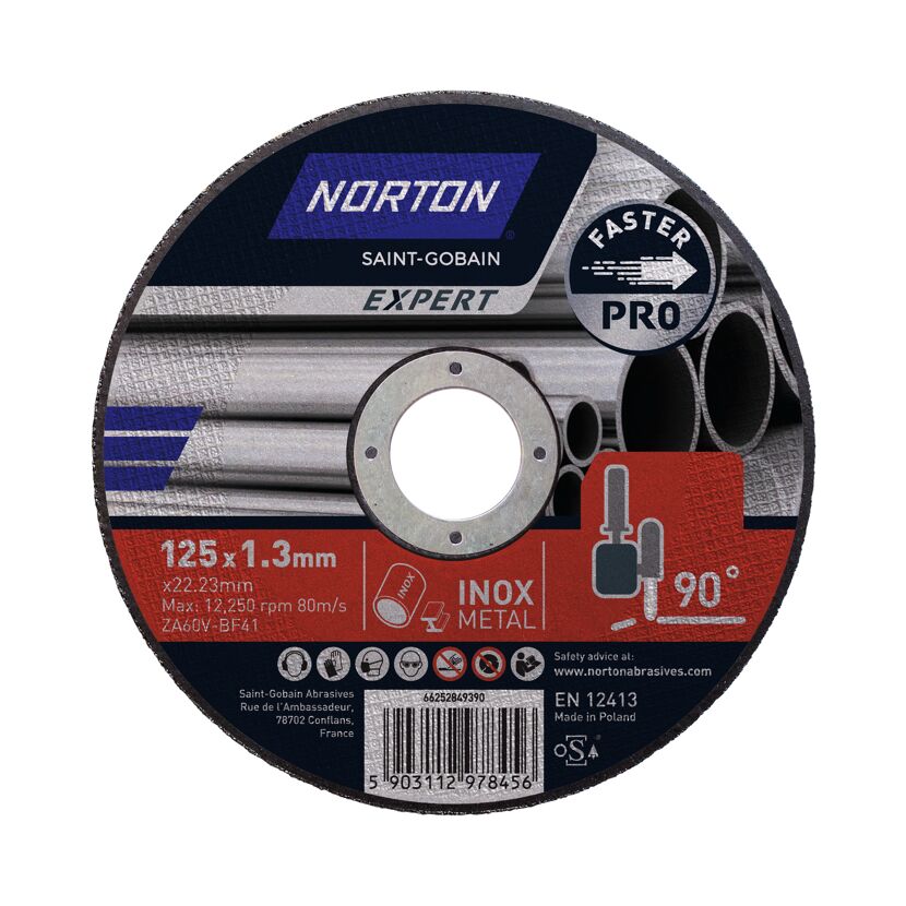 Norton Expert Pro Trennscheibe für Inox Metall