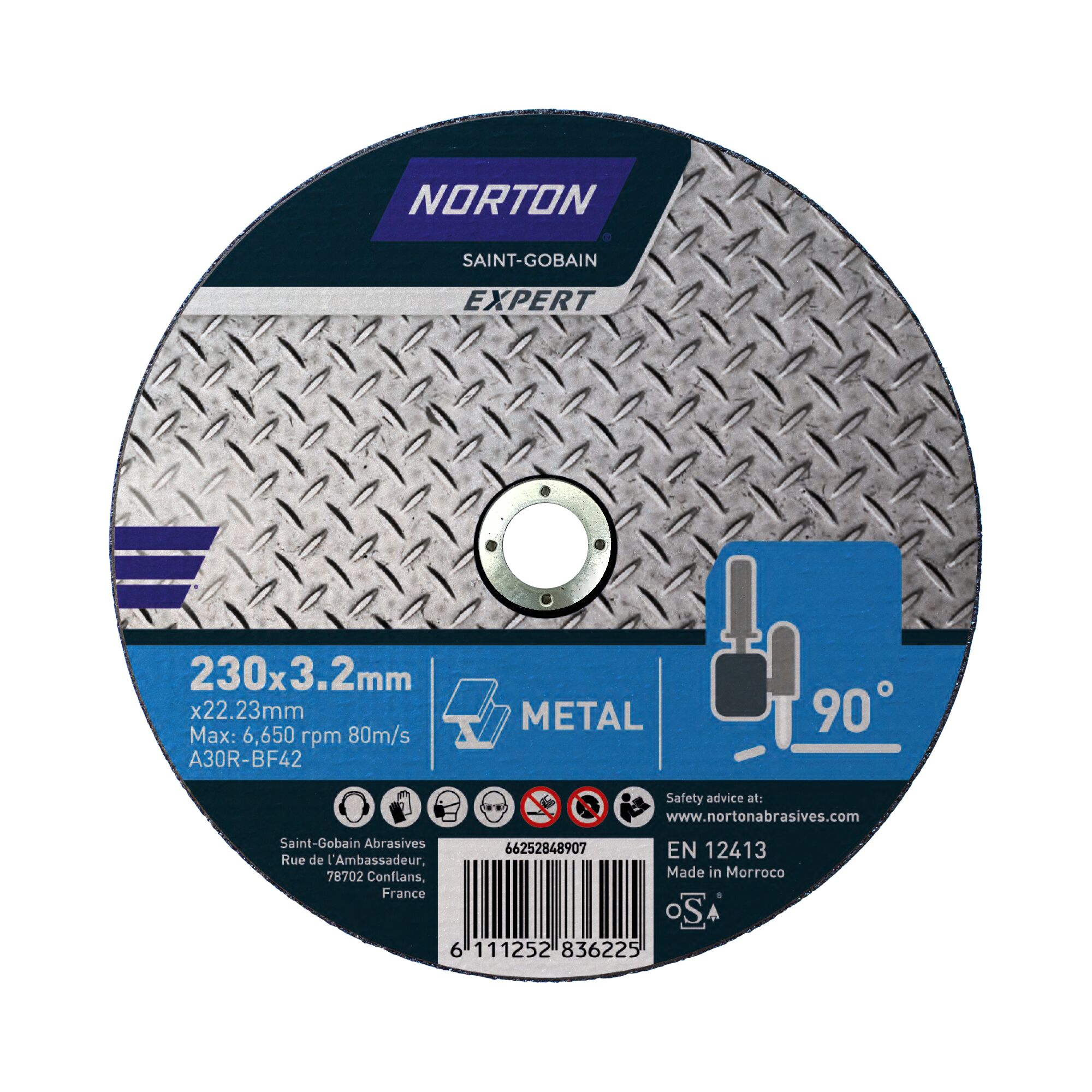 Norton Expert Trennscheibe für Metall