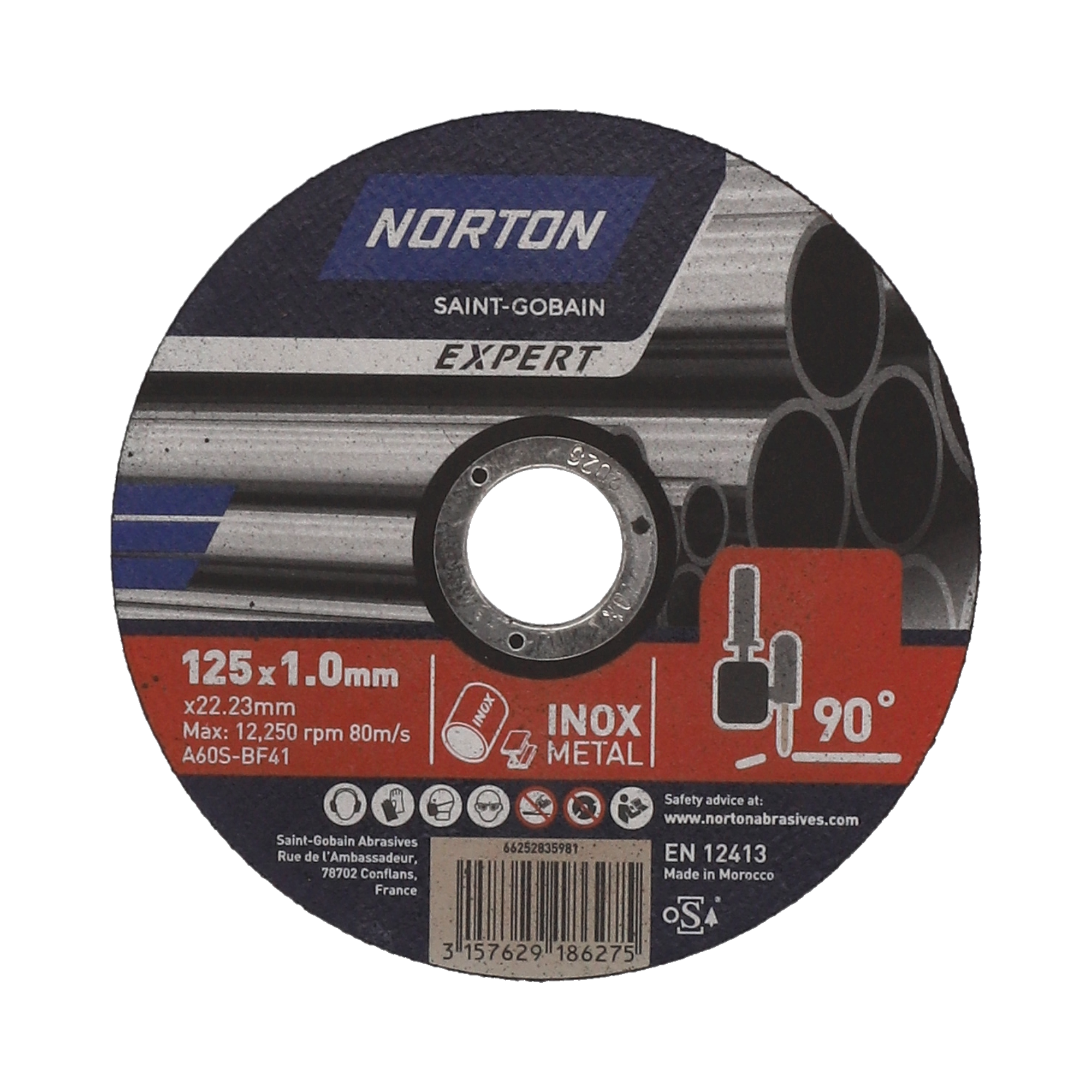 Trennscheibe 'Norton Expert' Ø 125 mm + product picture