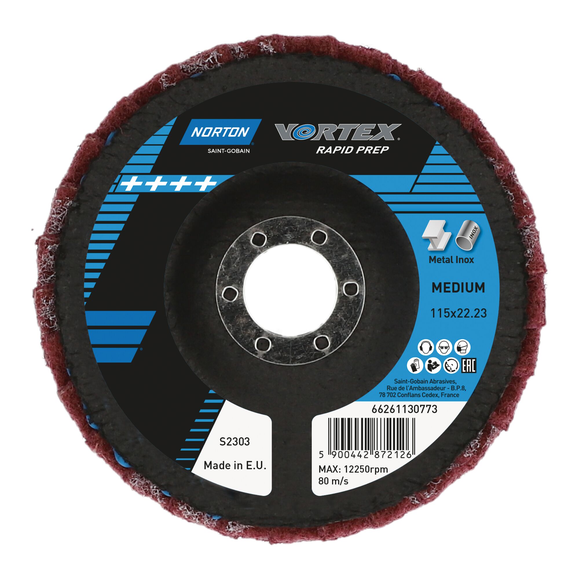 Norton Vortex Rapid Prep Schleifmittel