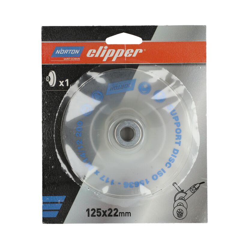 Stützteller 'Norton Clipper' Ø 125 mm