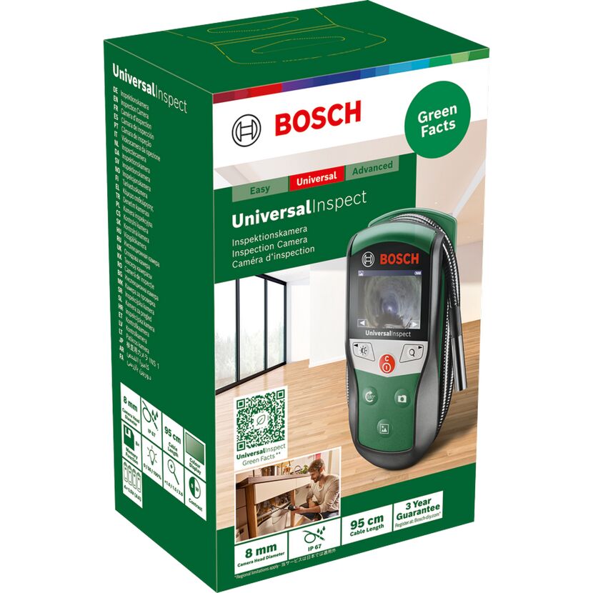 Endoskopkamera 'UniversalInspect' 95 cm Ø 8mm mit Tasche
