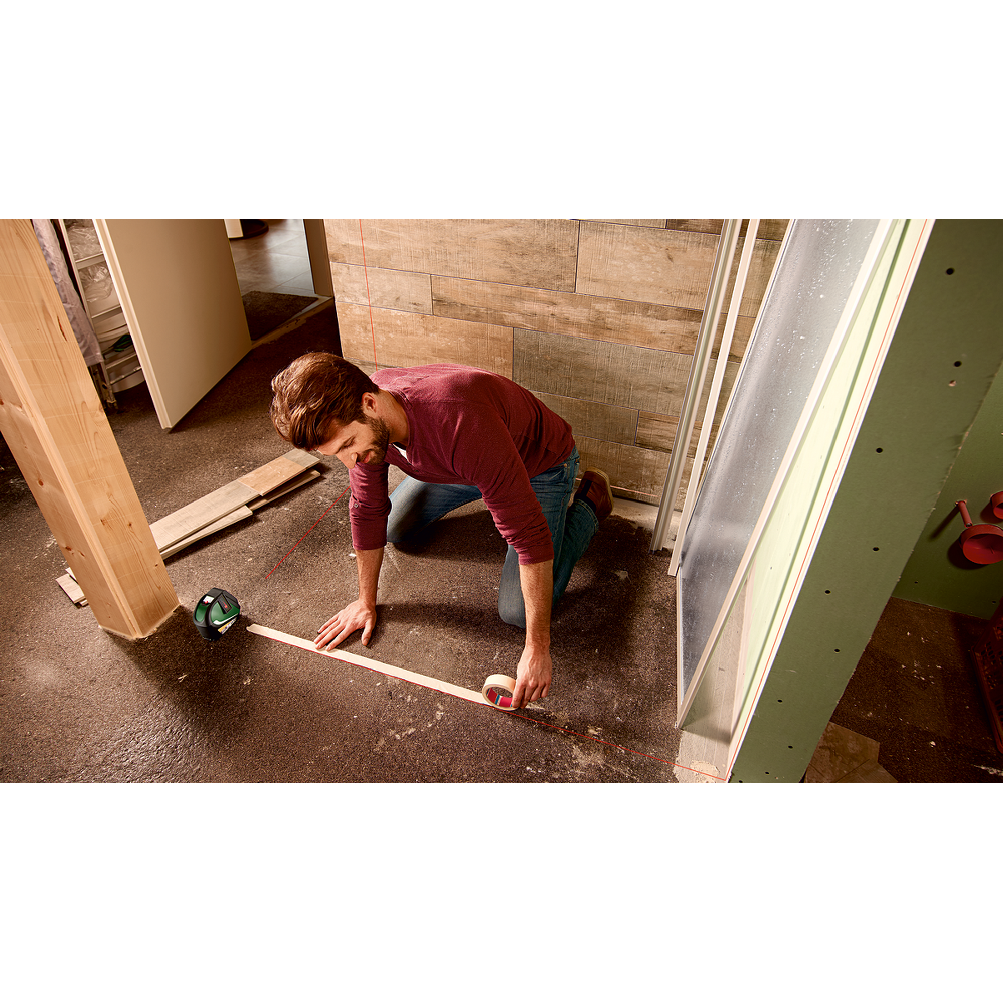 Kreuzlinienlaser 'UniversalLevel 3' mit Tasche