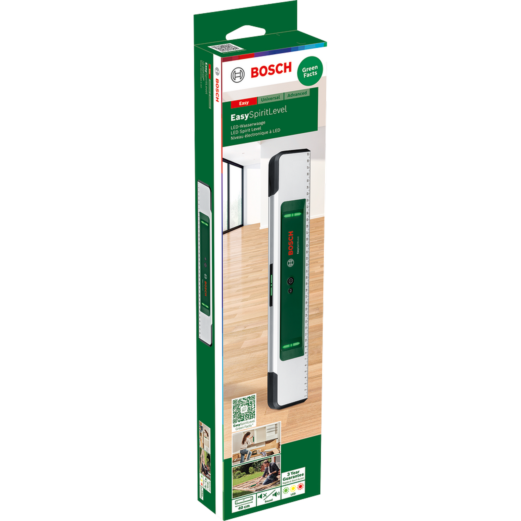 Wasserwage 'EasySpiritLevel' elektrisch 40 cm