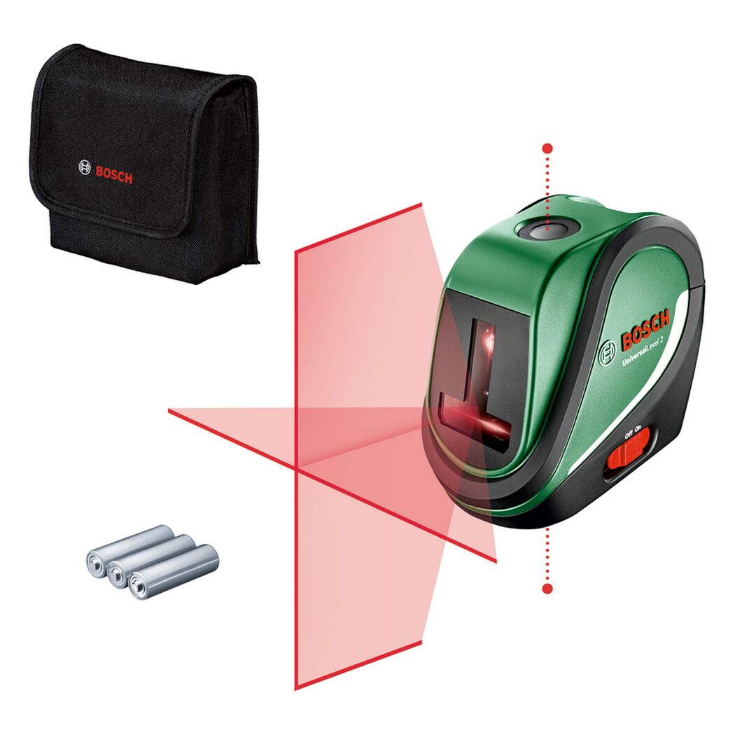 Kreuzlinienlaser 'UniversalLevel 2' mit Tasche