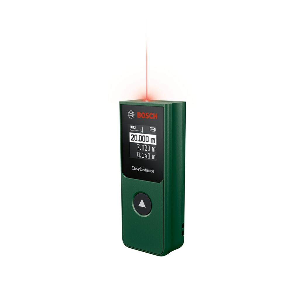 Laser-Entfernungsmesser 'EasyDistance 20' mit Akku-Batterien