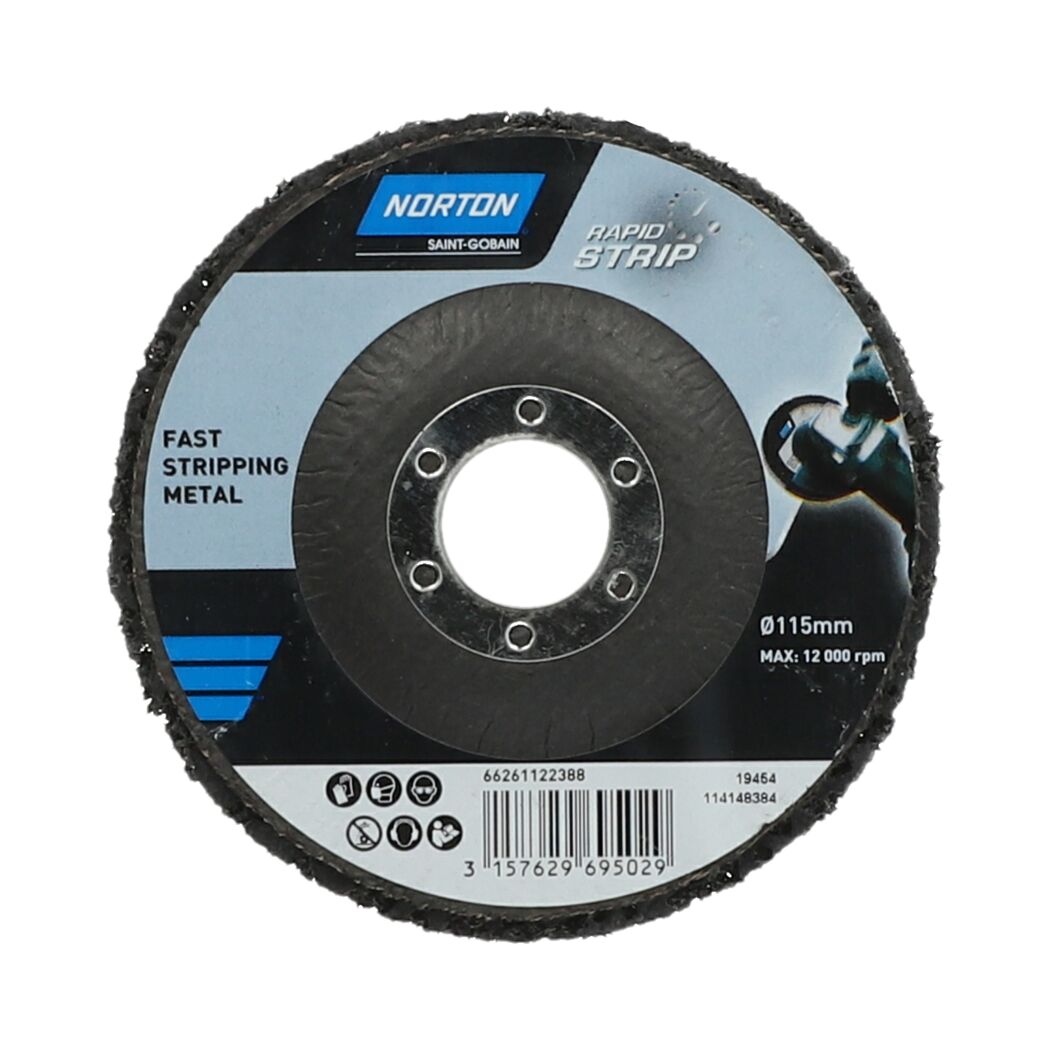 Vliesscheibe Metall Norton Rapid Strip