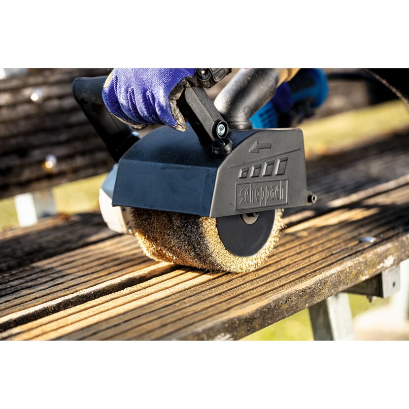 Metalldrahtbürste Ø 125 mm für Satiniermaschine