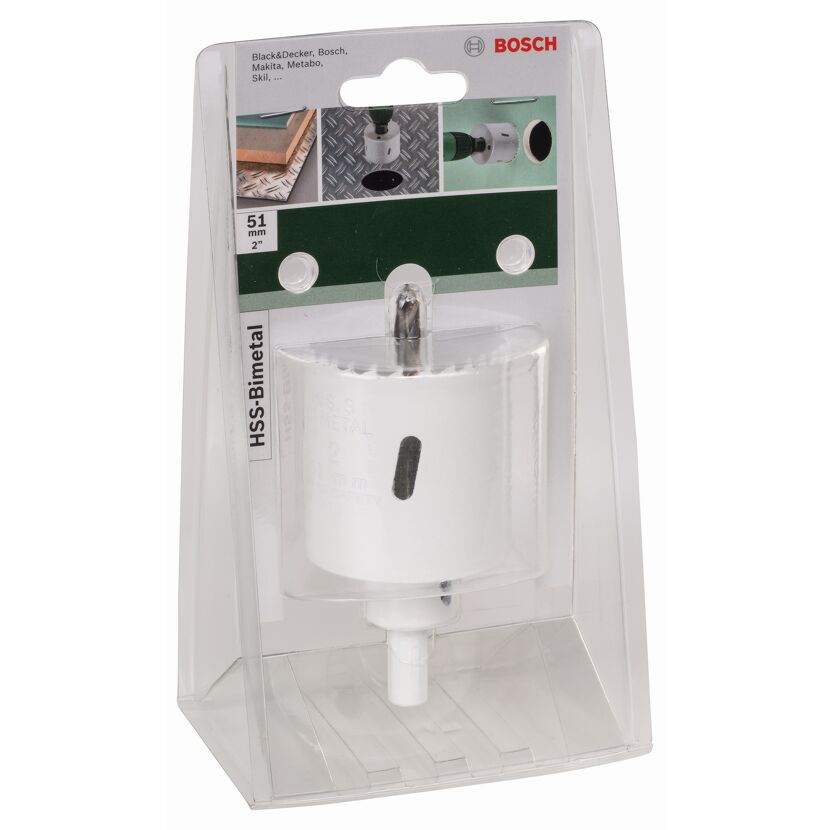 BOSCH Lochsäge HSS-Bimetall 51 mm in Verpackung