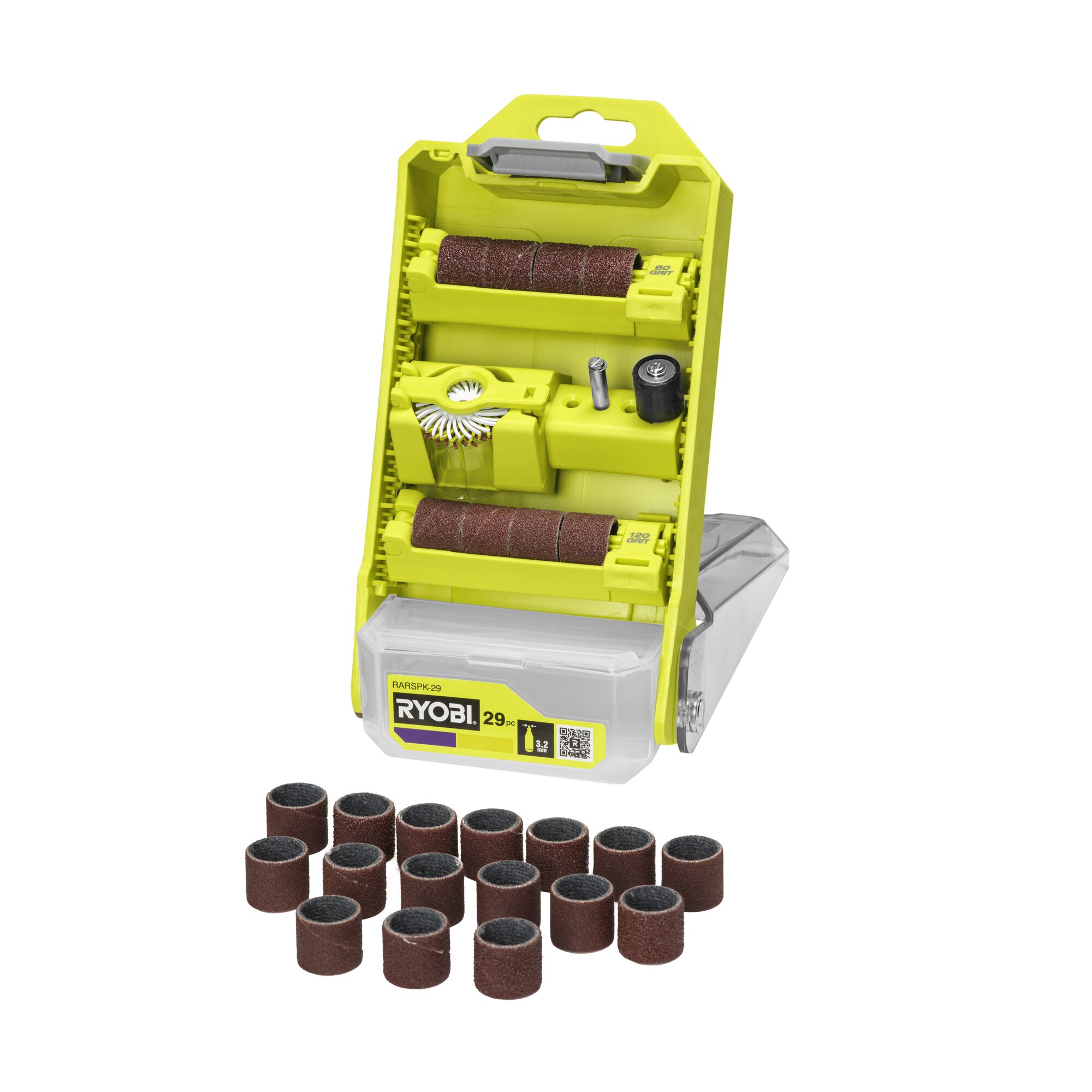 Schleifhülsen-Set mit Schleifhülsen