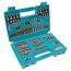Bohrer und Bits in blauer Box
