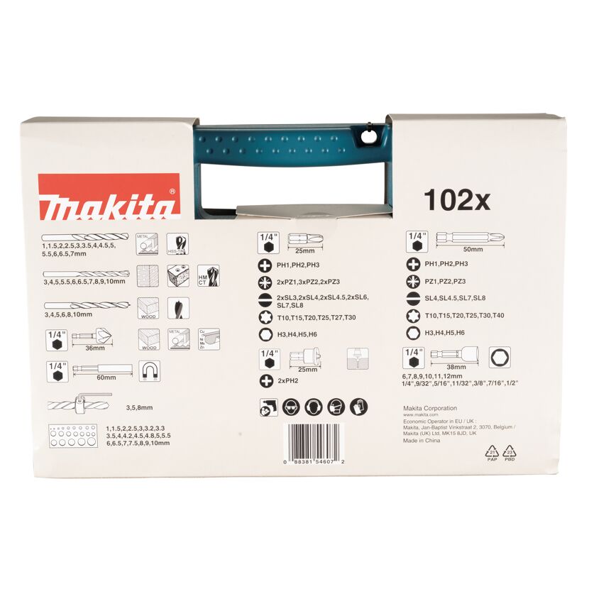 Makita Bohrer- und Bit-Set
