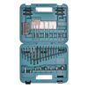 Bohrer und Bits in blauer Box