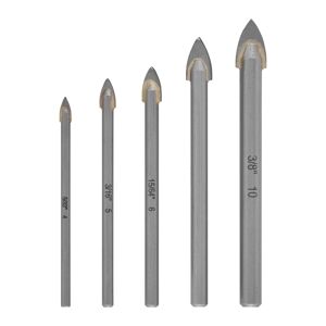 HM-Glasbohrer-Set Ø 4-10 mm 5-teilig