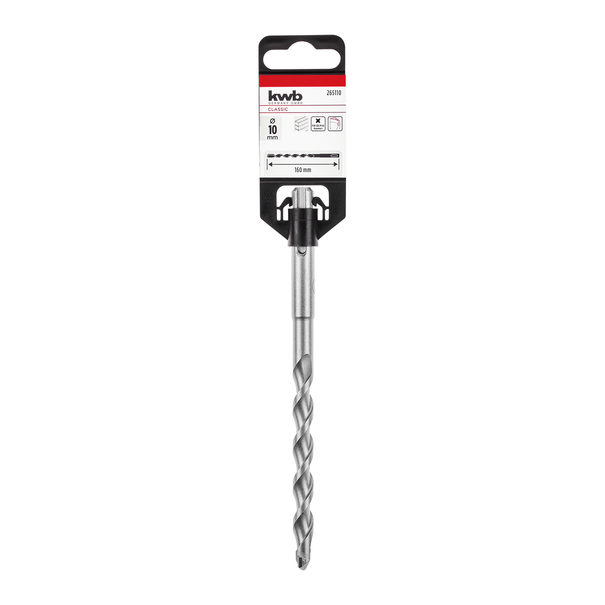 Hammerbohrer HB2 SDS Plus Ø 10 x 160 mm
