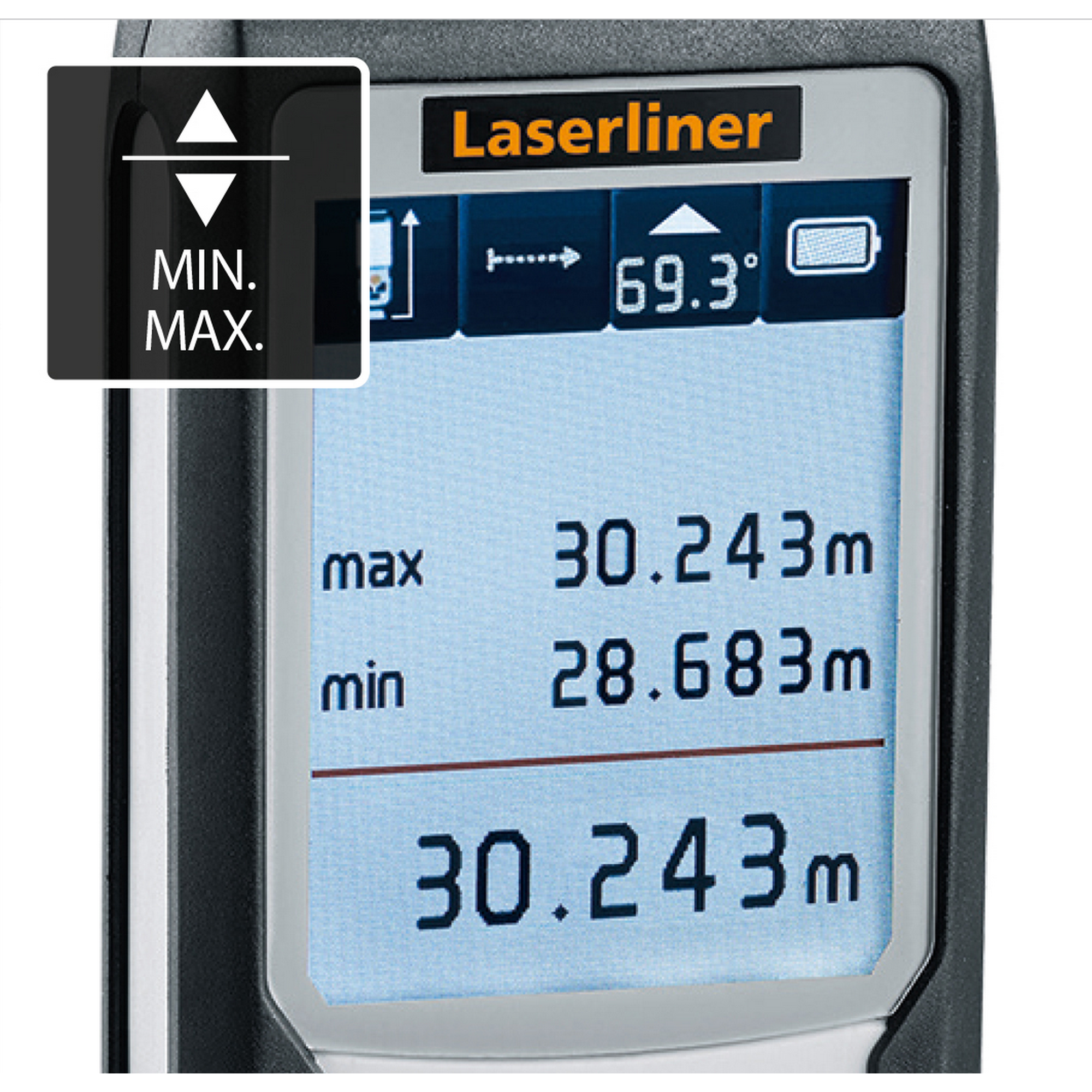 Laser-Entfernungsmesser 'LaserRange-Master Gi5' mit Pythagoras-Winkelfunktion, bis 50 m + product picture