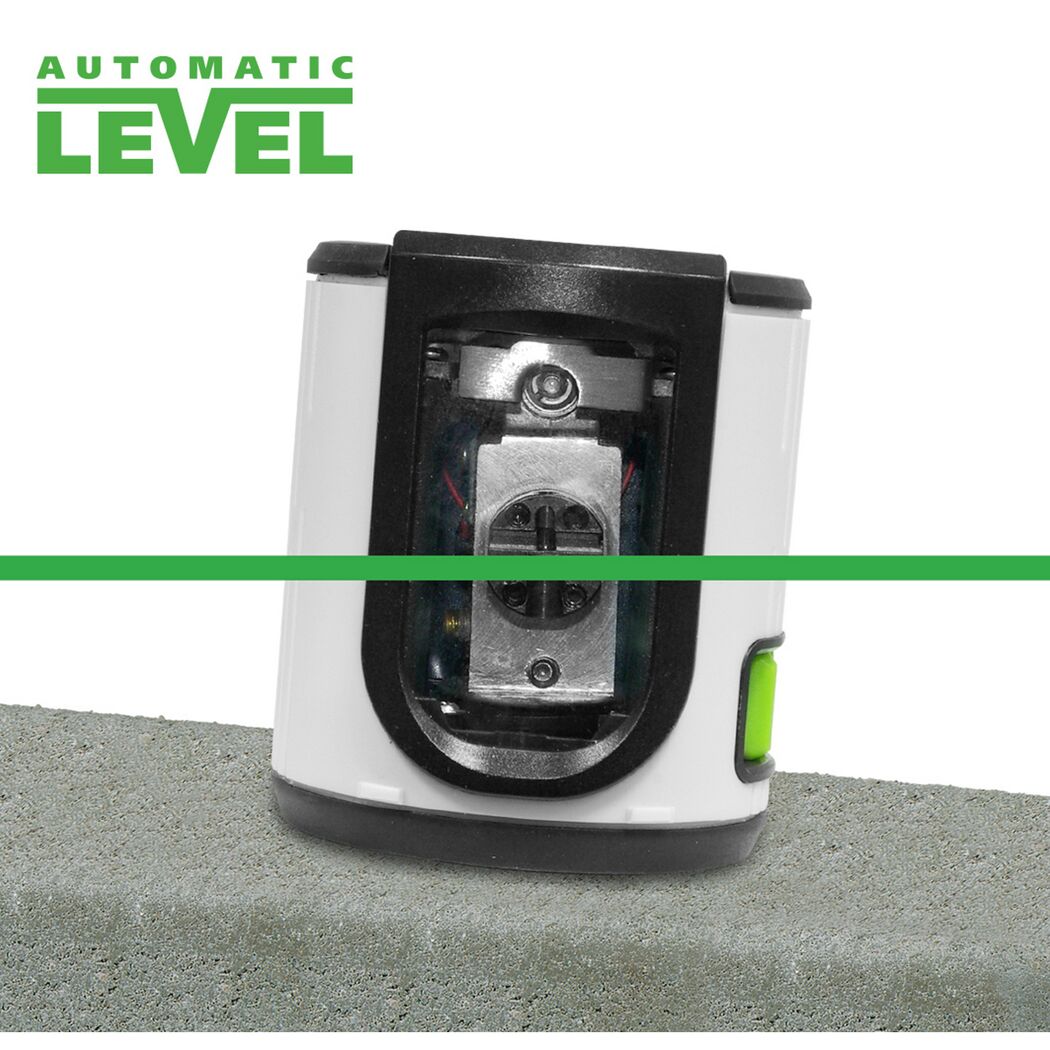 Kreuzlinienlaser auf Beton