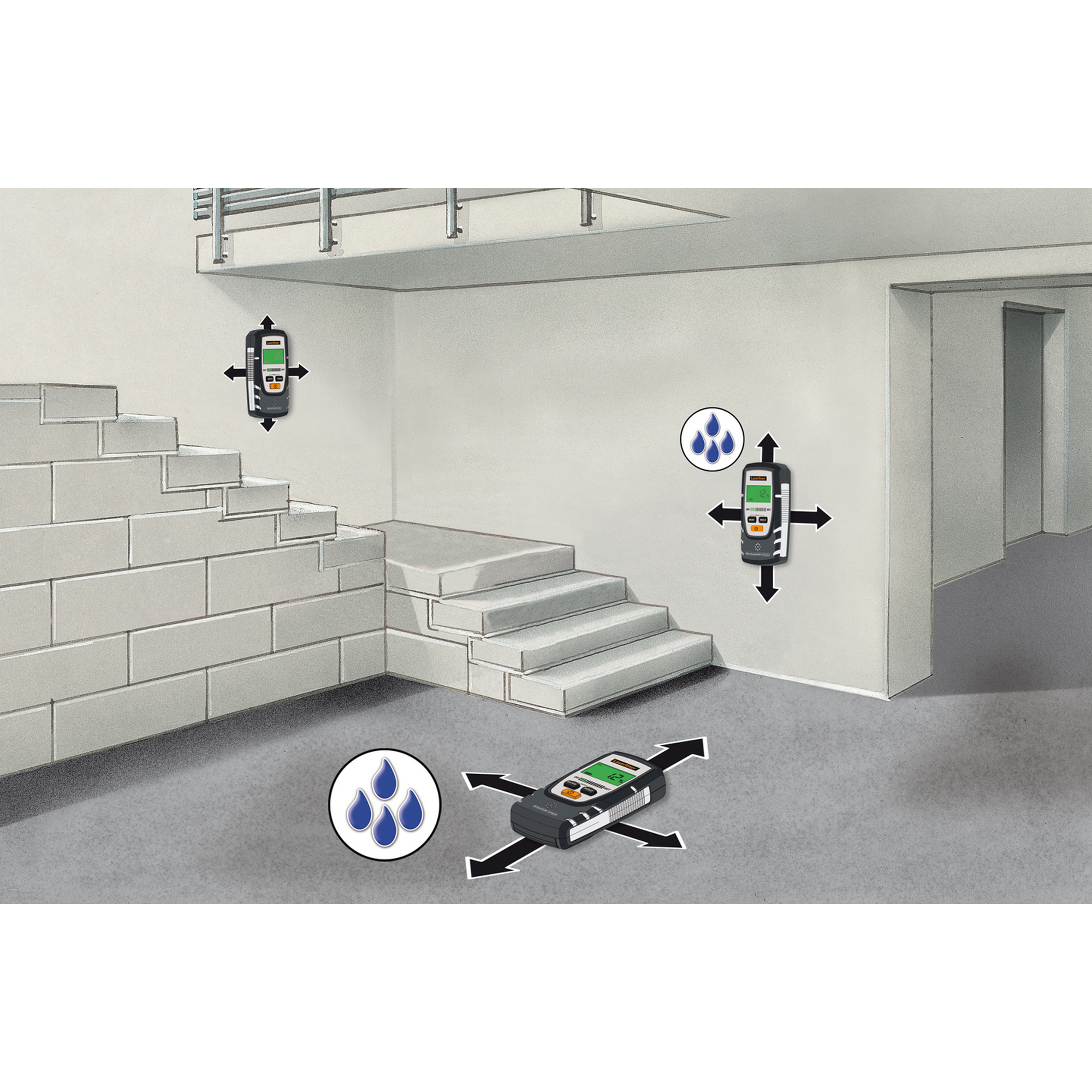 Feuchtigkeitsmesser 'MoistureFinder Compact'