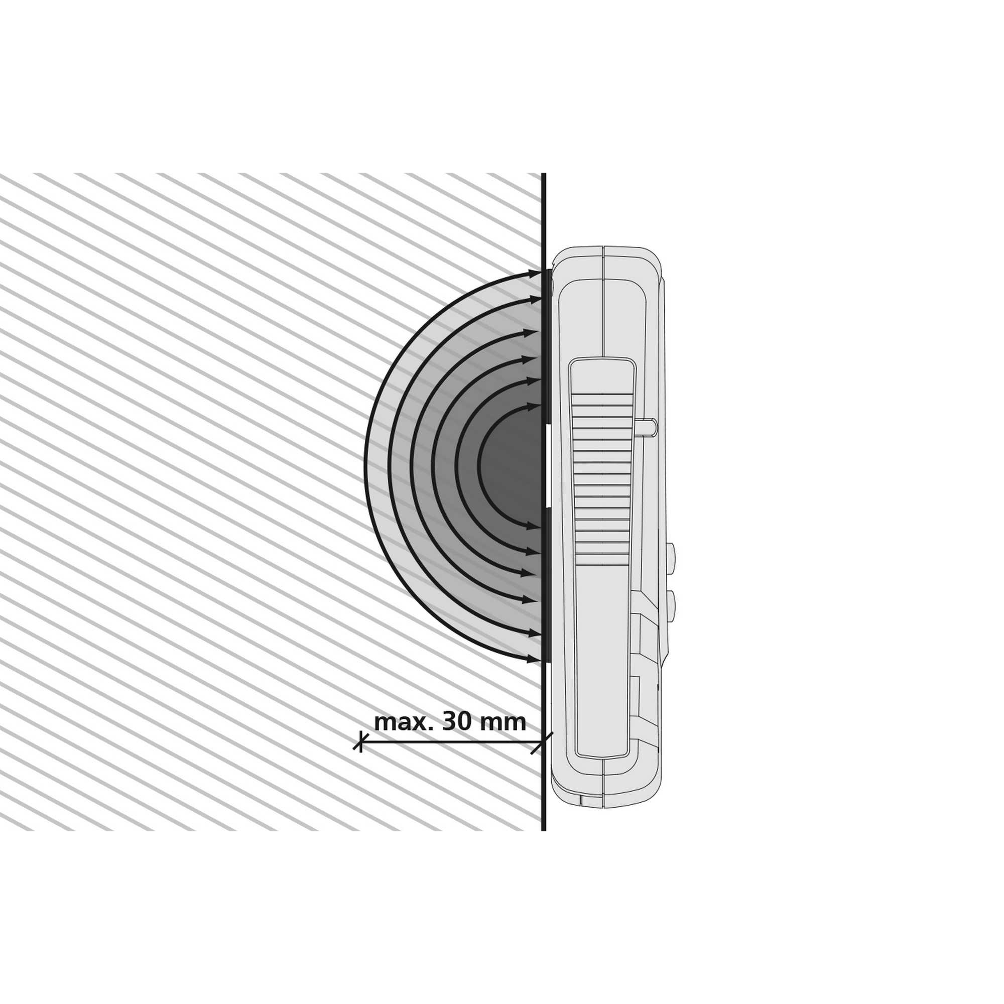 Feuchtigkeitsmessgerät 'MoistureFinder Compact' + product picture