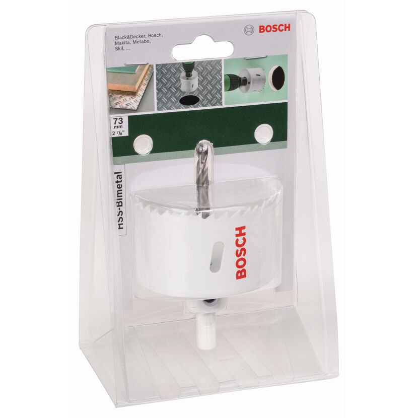 BOSCH Lochsäge HSS-Bimetall 73 mm in Verpackung