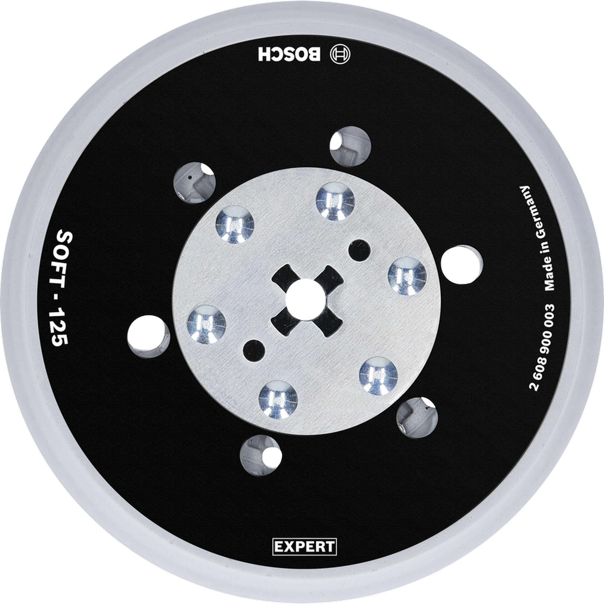 Schleifteller 'Expert Universal Multihole' Klett weich Ø 125 mm