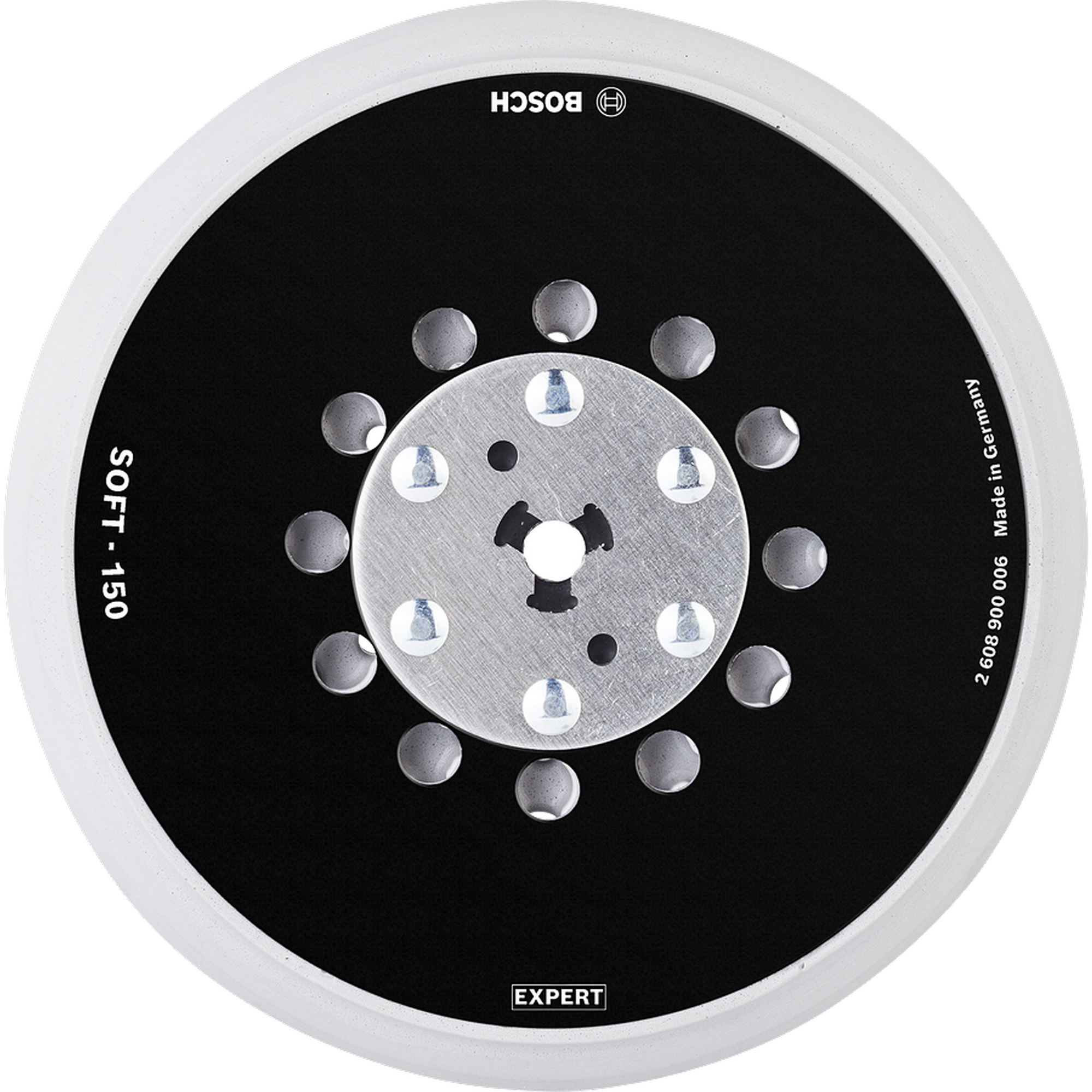 Schleifteller mit Multiloch