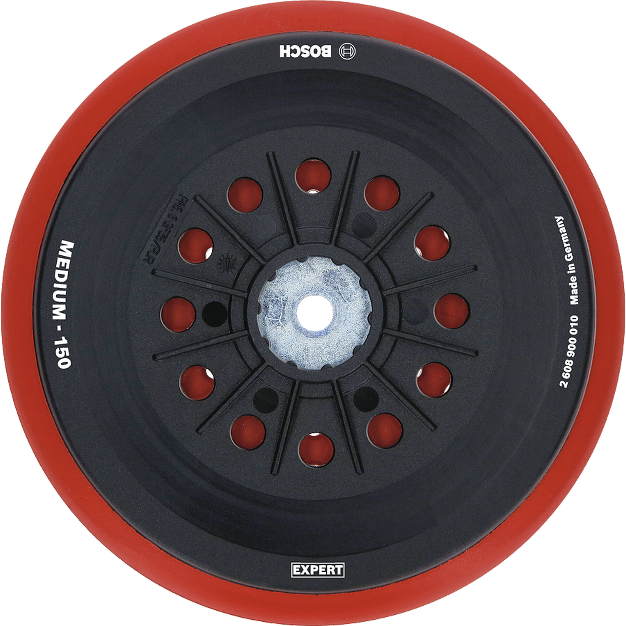 Schleifteller 'Expert Multihole' Klett mittel Ø 150 mm
