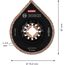 Sägeblatt 'Expert 3 max AVZ 70 RT4' für Multifunktionswerkzeuge Ø 70 mm