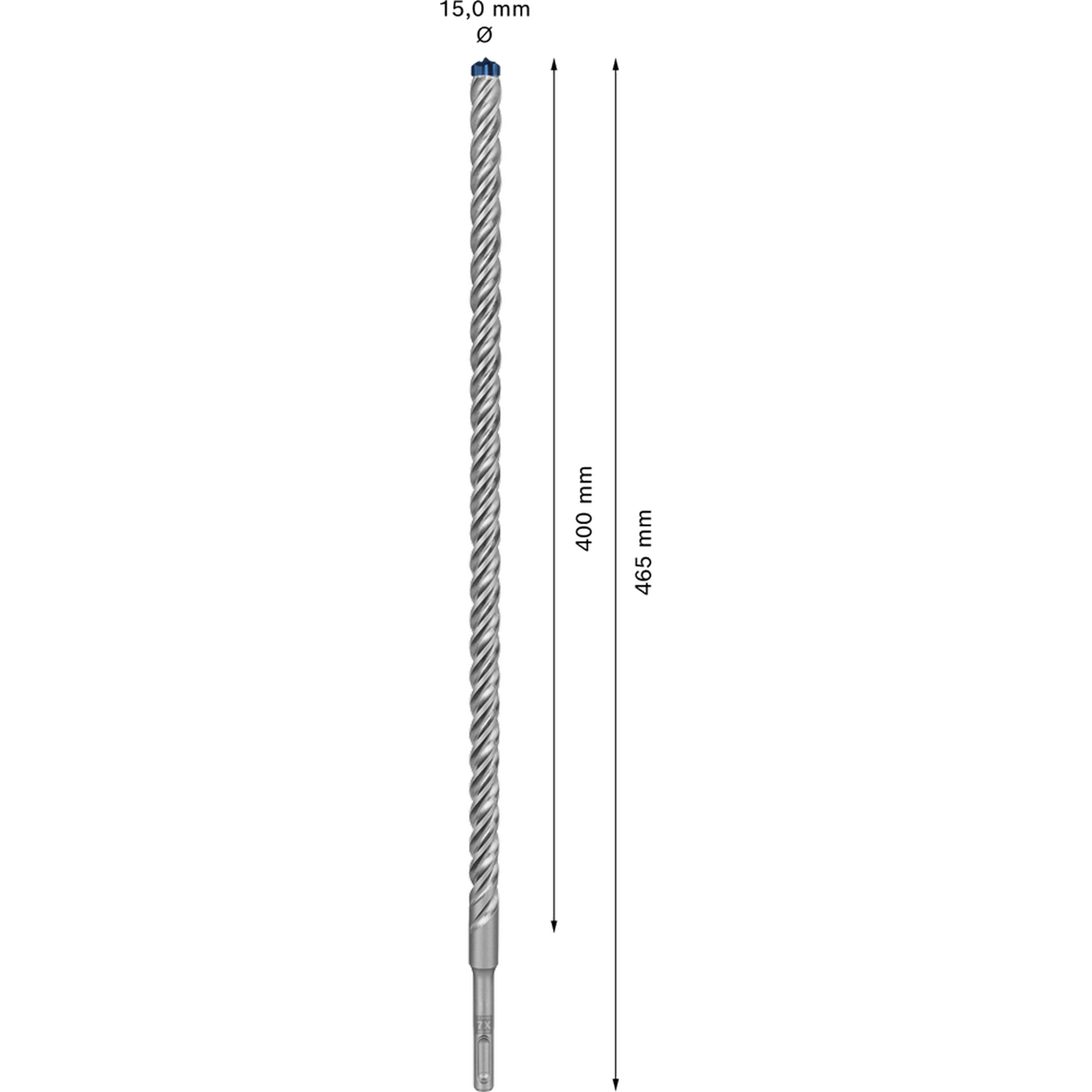 Hammerbohrer 'EXPERT SDS plus-7X'  15 x 400 x 465 mm