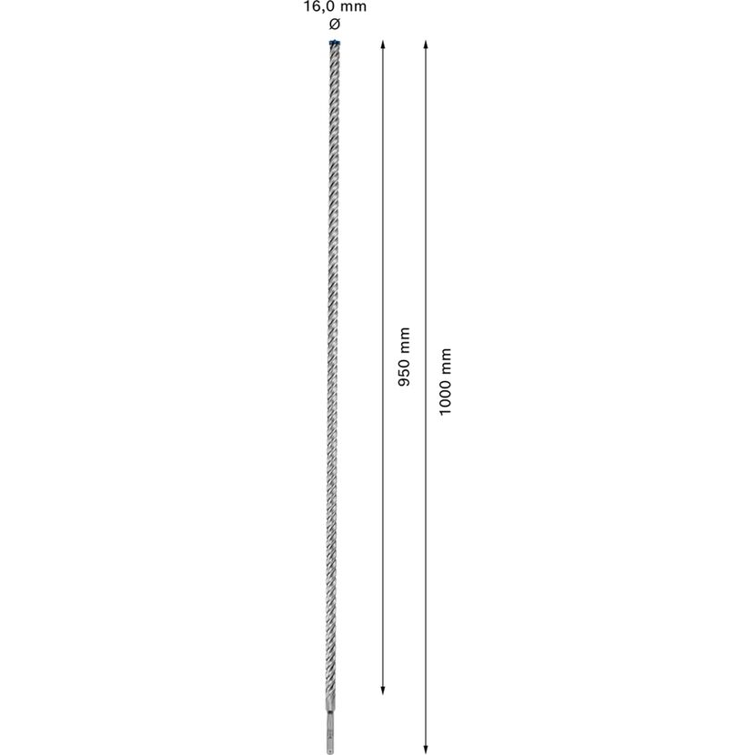 Hammerbohrer 'EXPERT SDS plus-7X'  16 x 950 x 1000 mm