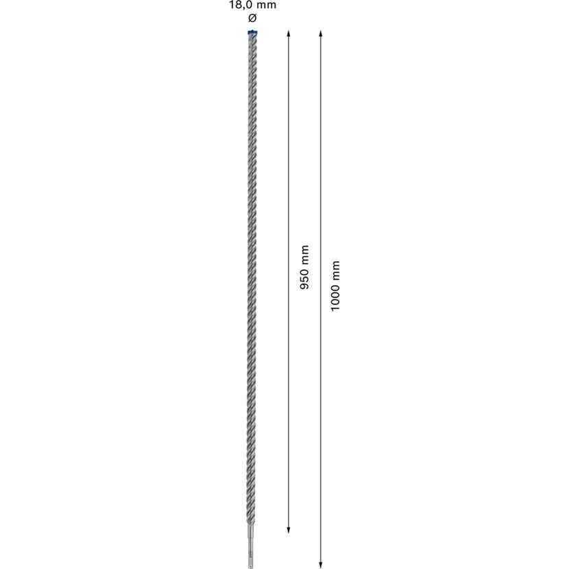 Hammerbohrer 'EXPERT SDS plus-7X'  18 x 950 x 1000 mm