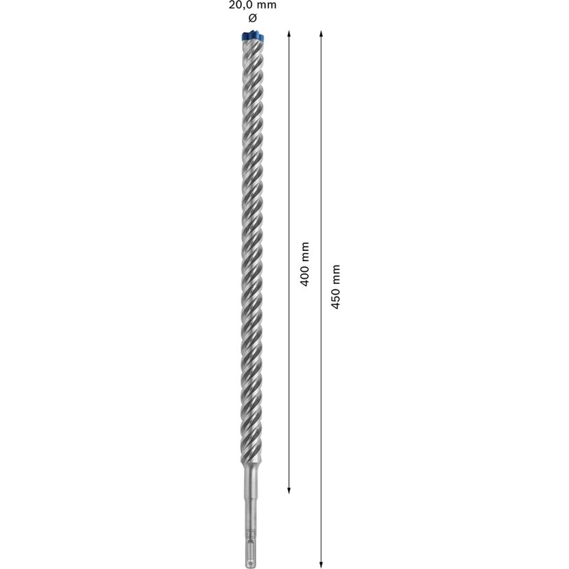 Hammerbohrer 'EXPERT SDS plus-7X'  20 x 400 x 450 mm