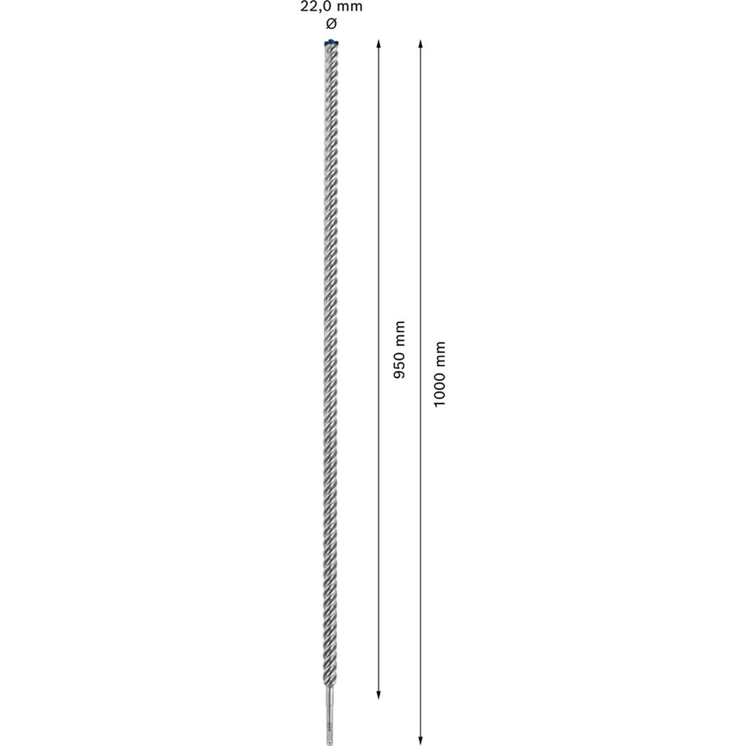 Hammerbohrer 'EXPERT SDS plus-7X'  22 x 950 x 1000 mm