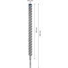 Hammerbohrer 'EXPERT SDS plus-7X'  28 x 400 x 450 mm