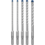 Hammerbohrer-Set 'EXPERT SDS plus-7X' Ø 6-10 mm 5-teilig