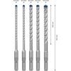 Hammerbohrer-Set 'EXPERT SDS plus-7X' Ø 6-10 mm 5-teilig